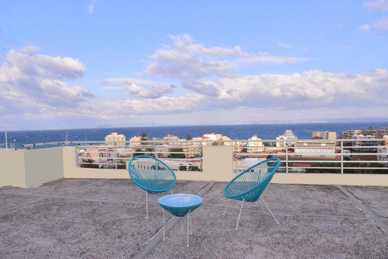 Panoramic Penthouse Daire Sakız Dış mekan fotoğraf