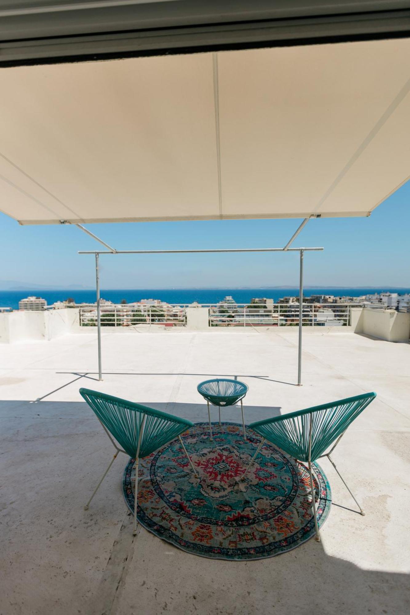 Panoramic Penthouse Daire Sakız Dış mekan fotoğraf